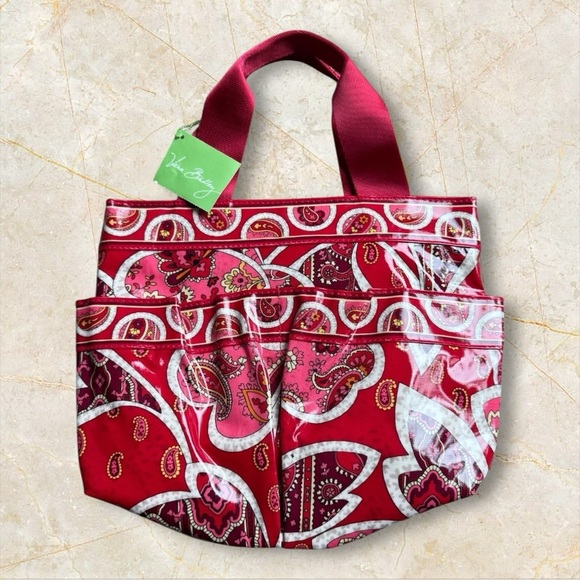 Vera Bradley Rosy Posies Shower Caddy - NWT - Picture 3 of 5